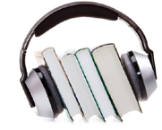 Headset Image with Books