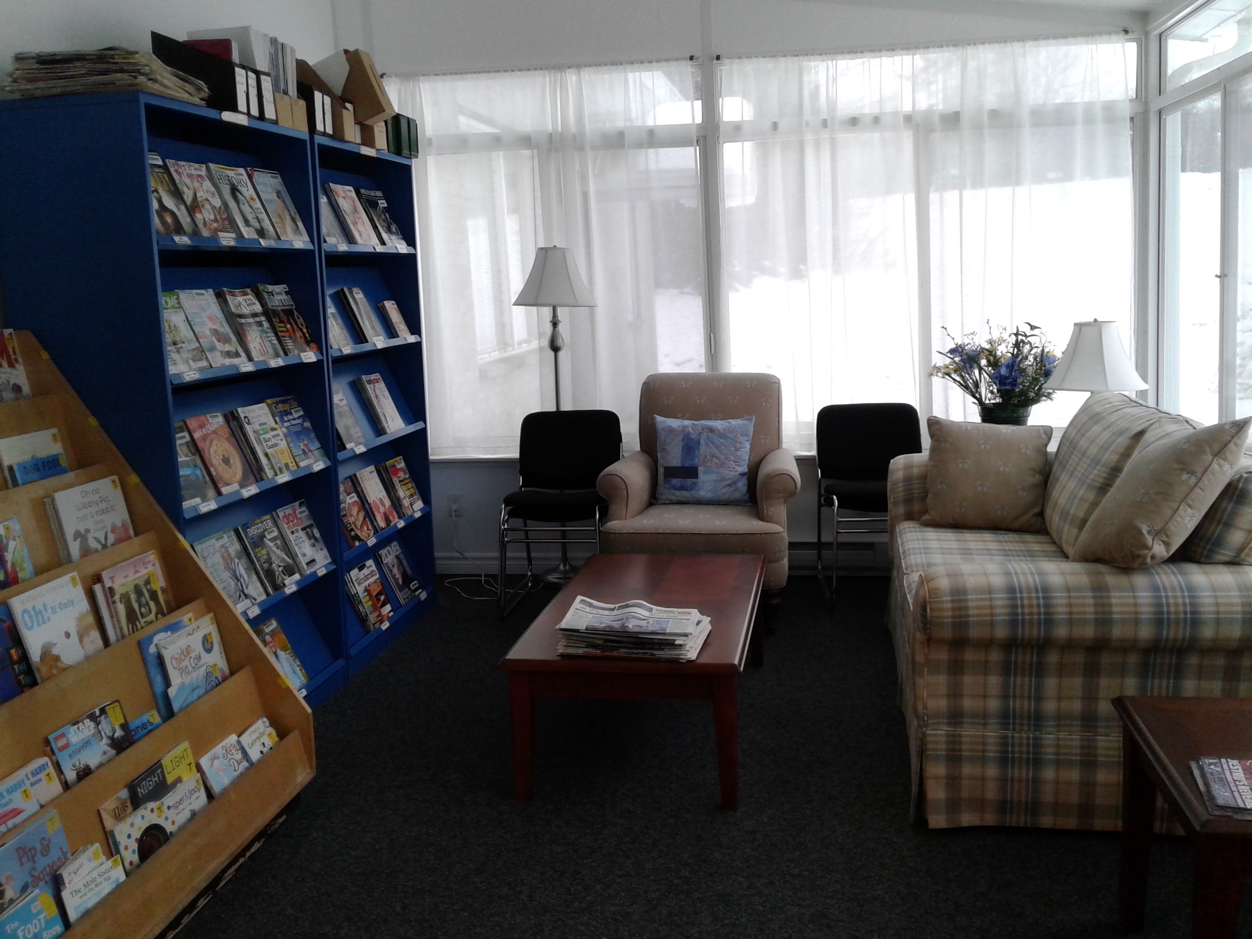 Tab2: Point Alexander Branch reading area