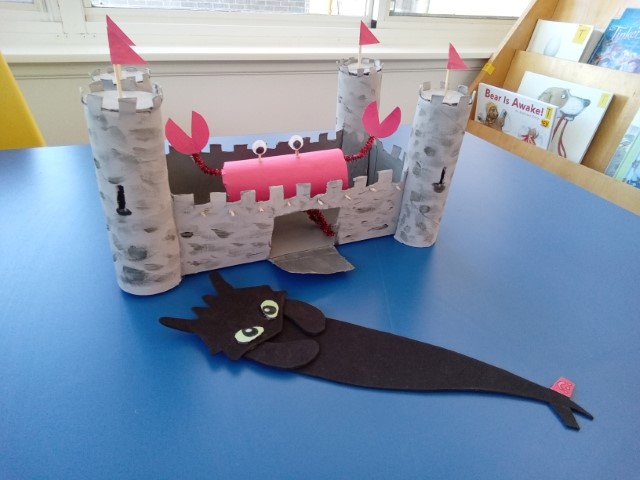 Tab1: This week at the Library's TD Summer Reading Club we will get very crafty!  Be the ruler of your own castle!